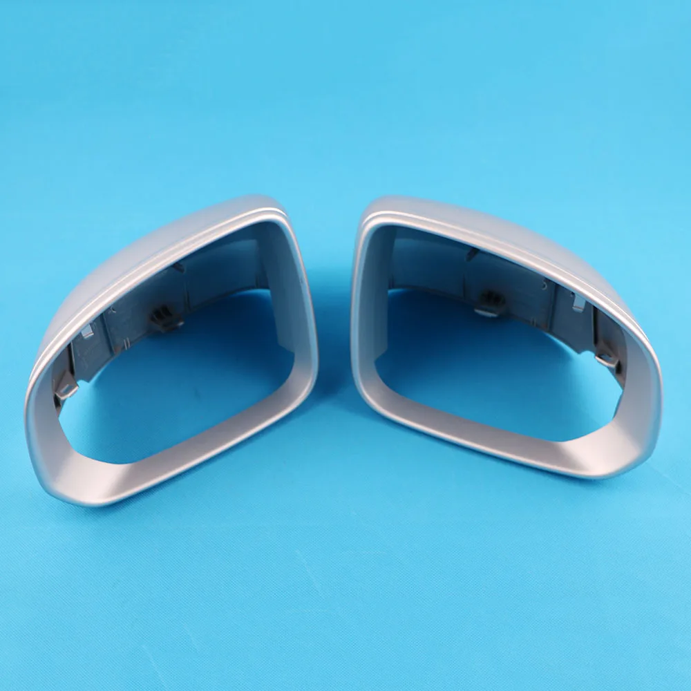 

31462674 31462675 Pair Mirror Cover Rear View Side Mirror Cap Housing Matt Silver For VOLVO XC60 2018 2019 2021 2022