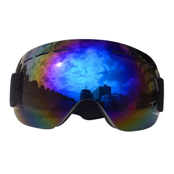 

Outdoor Anti-Fog Ski Goggles Spherical Frameless Ski Snowboard Snow Goggles 100% UV400 Protection Anti-Slip Strap For Men Women