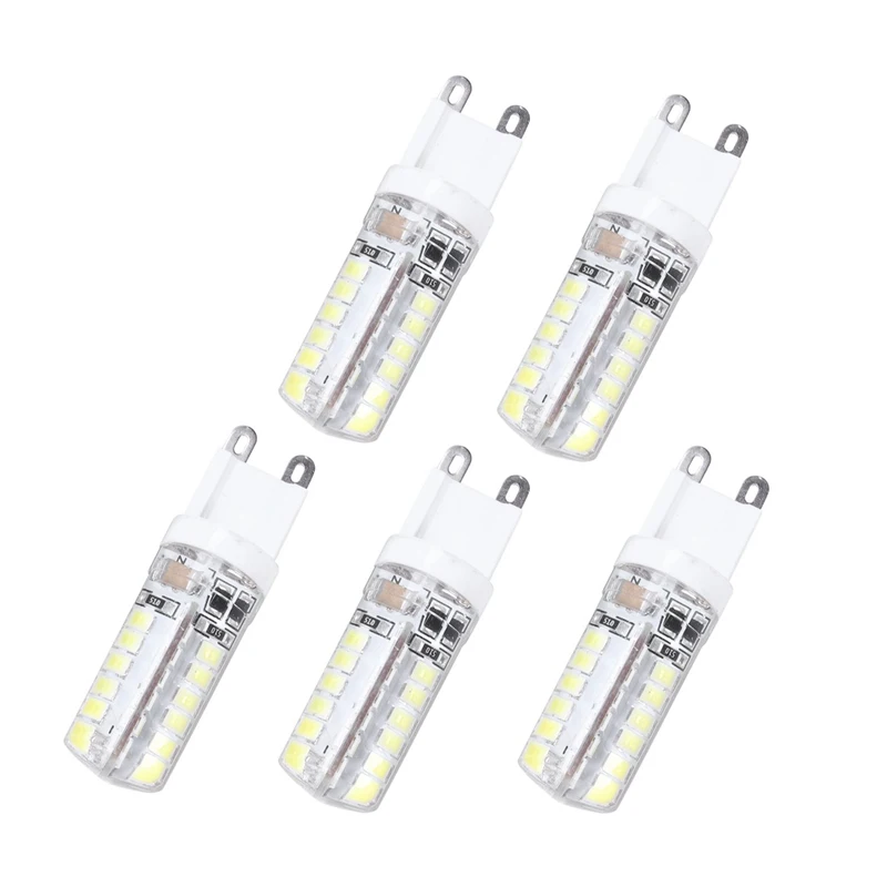 5X G9 Led 2835 48SMD Капсульная лампа, светильник, лампа, замена галогенов 200-240 в основной цвет: холодный белый мощность: G9 4 Вт(2835 чипов