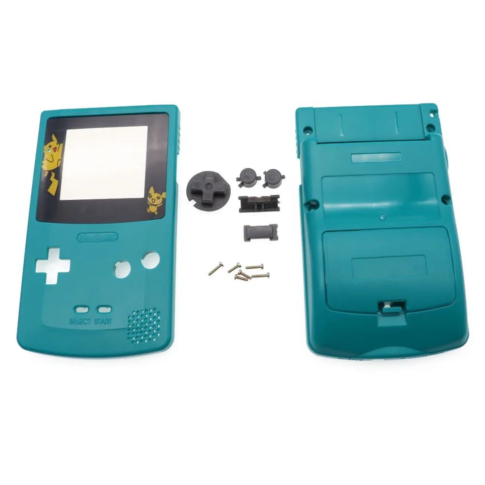 Coque de rechange complète avec boutons tournevis pour Game Boy Color GBC -  Jaune et bleu. : : Jeux vidéo