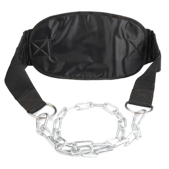 

Fitness belt Tension Gym Pull-Ups Barbell Disk Weight Belt And Chain Hot Selling Dip Belt