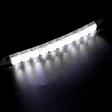 Long Lasting Life & Low Power Consumption 10 Leds Universal Luxury Silicone Gel Daytime Running Lights