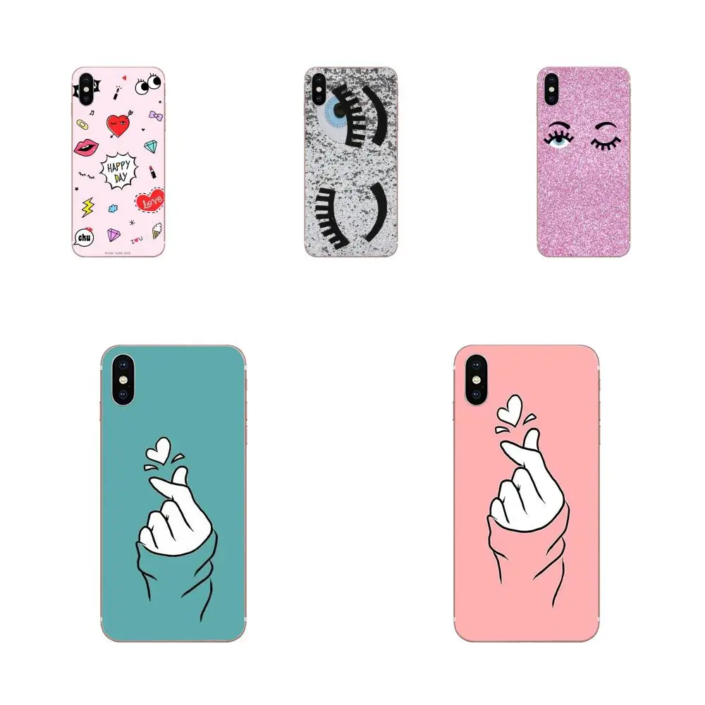 

Soft Cover For Huawei P7 P8 P9 P10 P20 P30 Lite Mini Plus Pro Y9 Prime P Smart Z 2018 2019 Fashion Chiara Ferragni Eyes