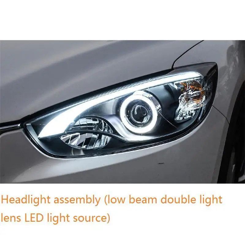 Дневные Автомобильные фары, ходовые огни, Neblineros Led Para Auto Automovil Автомобильные фары 17 18 для Mazda CX-5