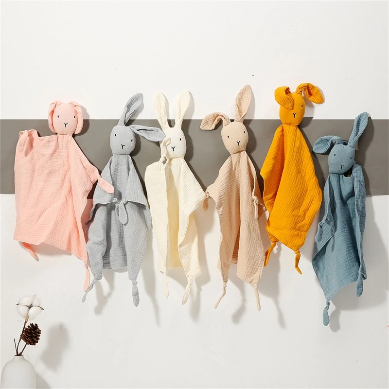 Newborn Infant Baby Toy Sleep Appease Towel Blanket Animal Plush Doll Gifts Y 