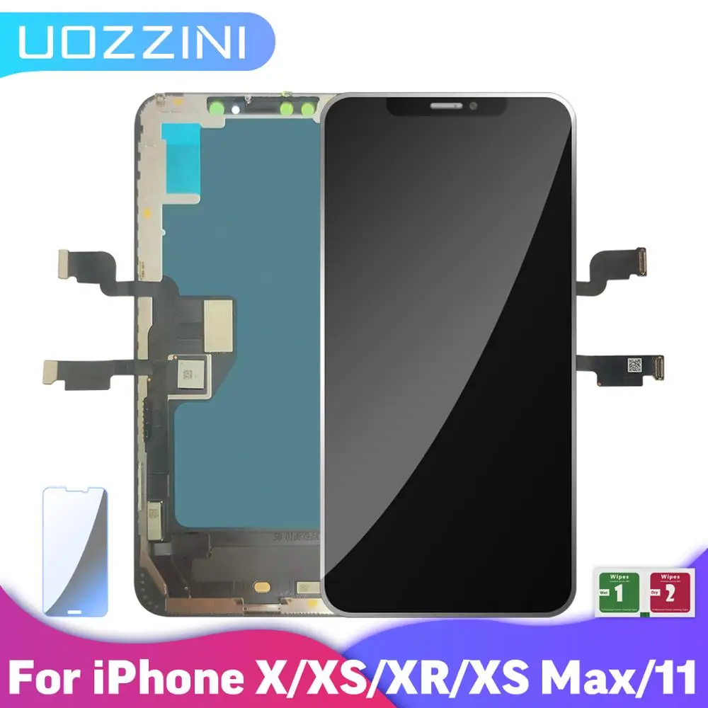 ЖК-дисплей для iPhone XS MAX/XS/XR/X 11 дисплей с сенсорным экраном сменная сенсорная