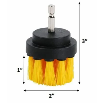 

Drill Cleaning Brush Electric Scrubber Scrub Bit Tile Grout Cleaner 2/4.5 Inch