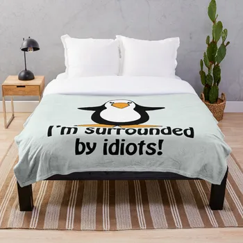 

I m surrounded Blanket Wool Flannel Plush Blanket Bedspread For office Sherpa Blanket Couch Quilt Cover Travel