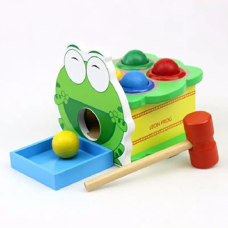  Mungbean Frog Playing Table Baby Toy Playing Ground Mouse Young Cing Wooden Playing Table Intellige