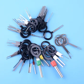 

CITALL 41Pcs Car Electrical Terminal Needle Plug Circuit Board Wiring Pick Connector Pin Extractor Removal Repair Tool Remover