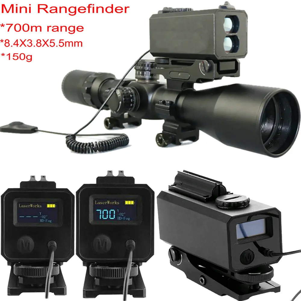 700m Range Finder With Adjustable Scope Mount For Hunting Scope Le032