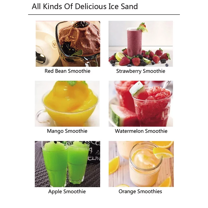 High Efficiency Electric Ice Cream Slush Maker Machine For Sale 6