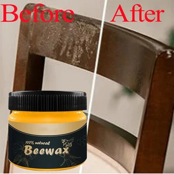 

Multifunctional Cleaner Beeswax Wood Polishing Bamboo Furniture Floor Surface Finishing Wax Wood Leather Care Beeswax Honey