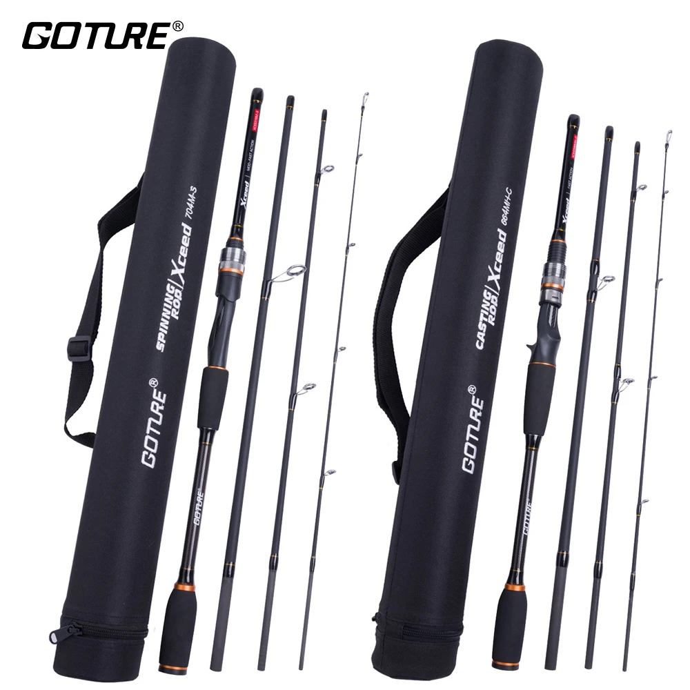 Goture Xceed Удочка из 4 предметов для приманки 1 98 м 2 7 3 0 удочка путешествий M MH