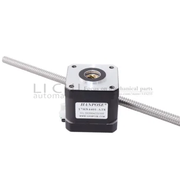 

17HA4401-T8*8 100/200/300/400MM linear stepper motor NEMA 17 Through screw stepper motor For 3D Printer Monitor Equipment
