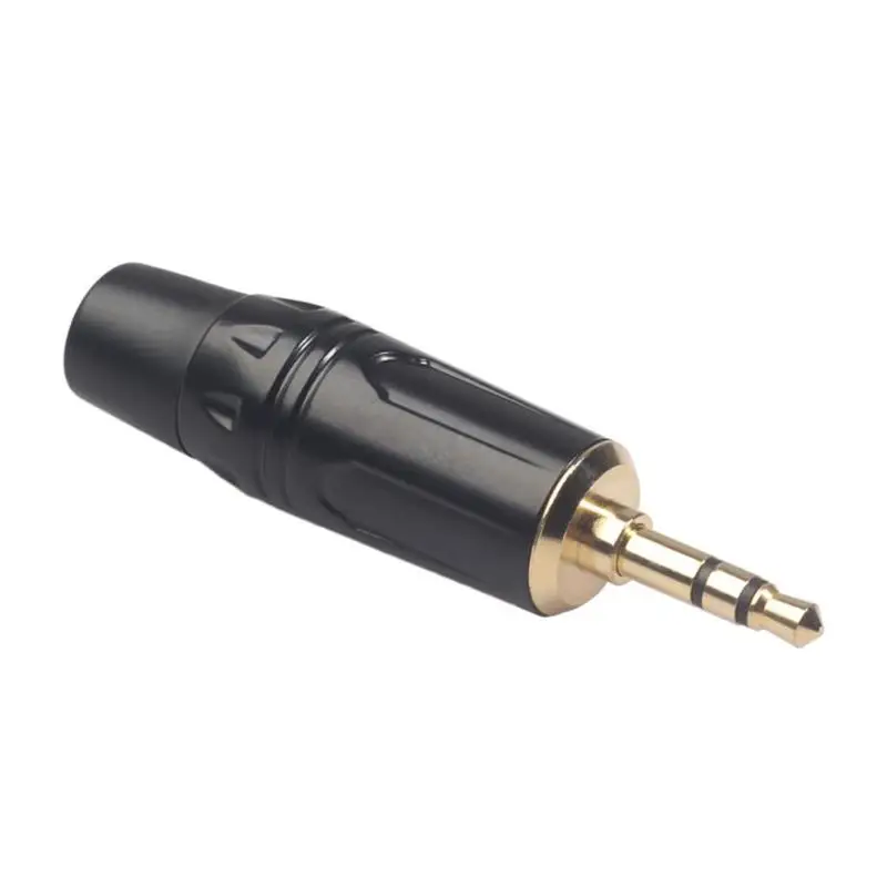 

3.5mm Stereo Audio Plug Aluminum Alloy Die-casting Shell TRS AUX Cable Connector Coupler Adapter Joiner Converter Durable
