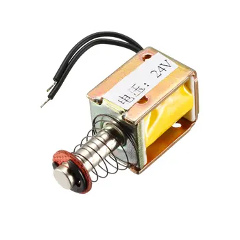 

uxcell DC24V 10mm 5N Pull Type Solenoid Electromagnet, Open Frame, Linear Motion
