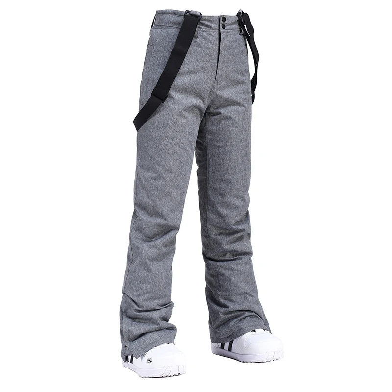 Ski Pants Men Women Thicken Windproof 