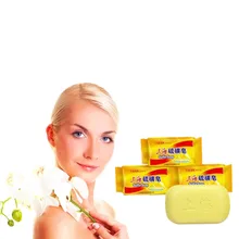 Китайский Старый Бренд Серного мыла стерилизация клещей удаление отбеливающие банные инструменты чистое растительное мыло для предотвращения Серного мыло от акне