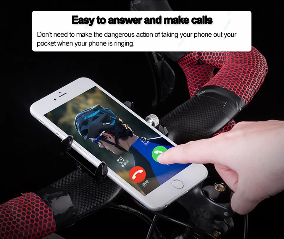 Universal 360° Rotation Bike Phone Holder Aluminium Alloy Motorcycle Phone Stand for ATV YAMAHA Motorbike Support GPS Bracket Universal 360° Rotation Bike Phone Holder Aluminium Alloy Motorcycle Phone Stand for ATV YAMAHA Motorbike Support GPS Bracket