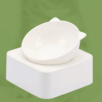 

Pet Puppy Cat Feeder Bowl Multi-angle Adjustment Cat Neck Bowl Non-slip Anti-Spill Dog Bowl Adjustable Pet Feeding Supplies #