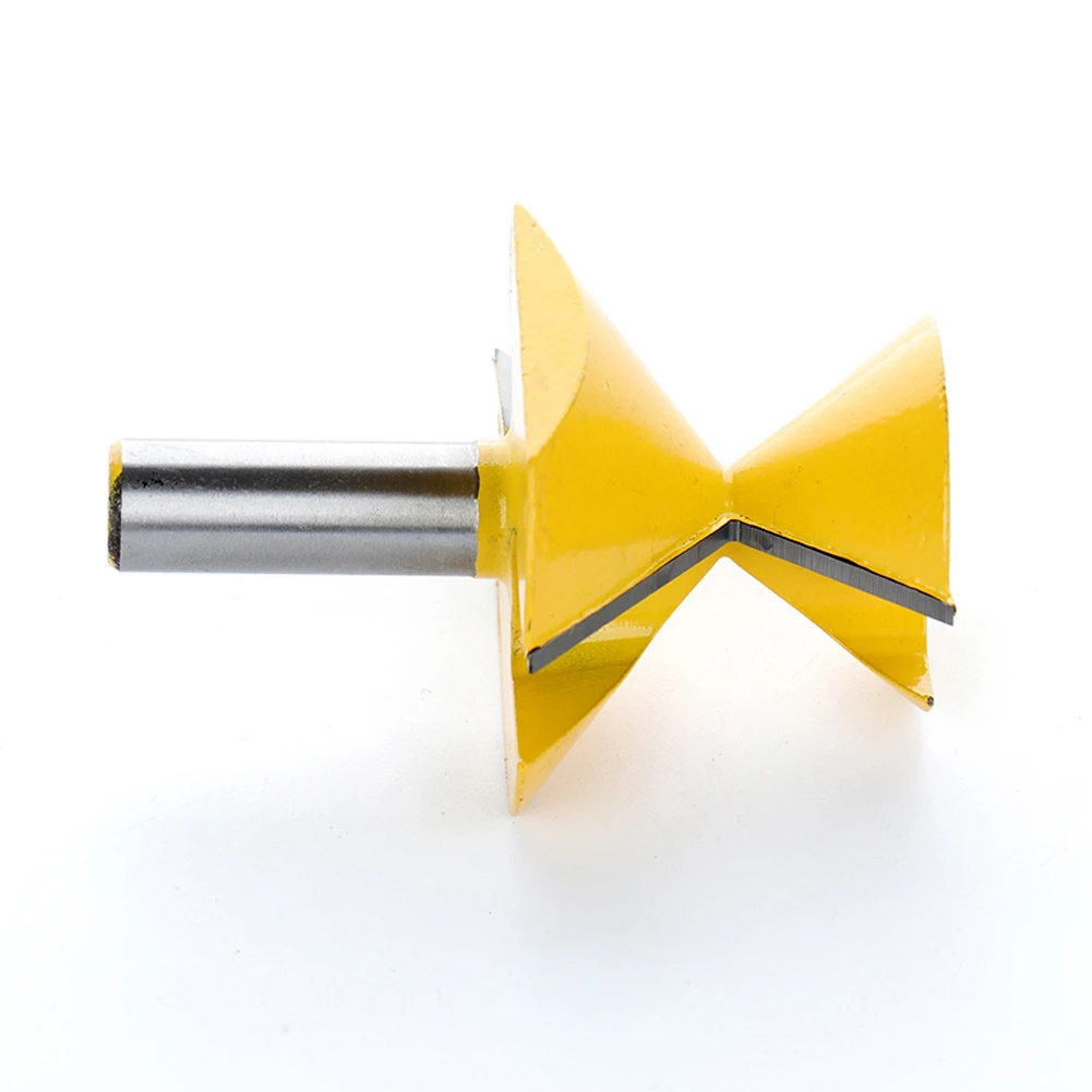 

1/2 Inch Shank Hard Alloy Woodworking Cutter 52x38 Degree Crown Molding Router Bit Clean And Neat Surface Without Glitches