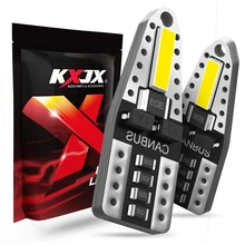 KXJX 12 шт. 194 светодиодный светильник лампы 6000K белый, 168 W5W T10 светодиодный для интерьерные лампочки автомобиля Купол Карта логотив для дверей с...