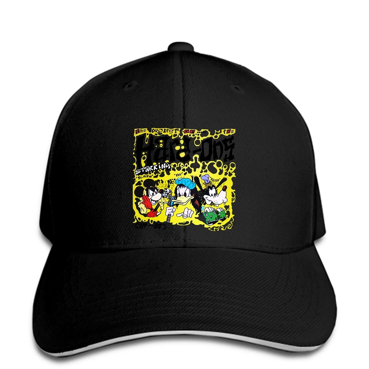 Бейсбольная кепка «худший из хард ОНС» в ролях BLACKIE RAY KEISH 1984 1987, Кепка в стиле панк