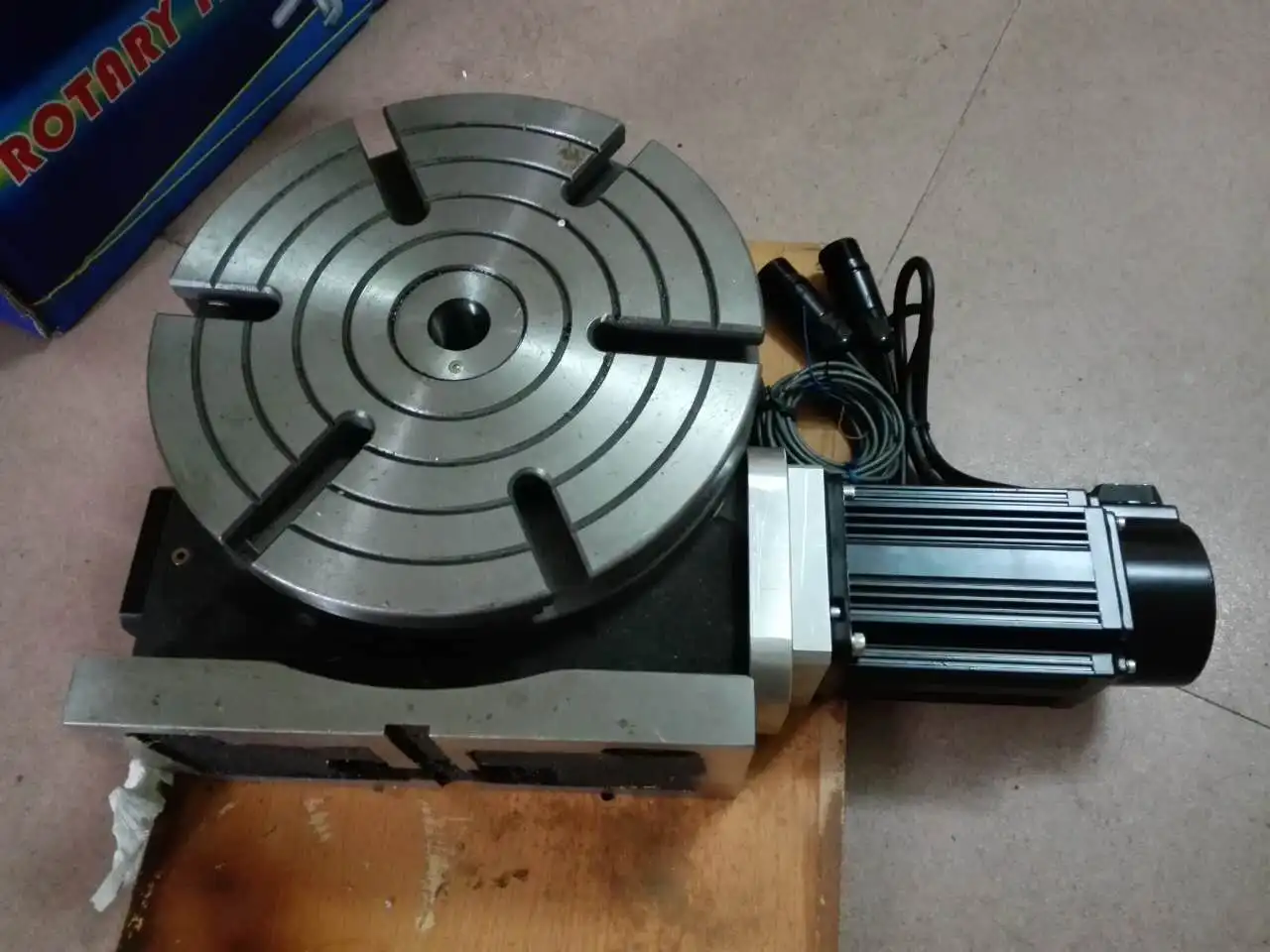 

Diameter 150-300 servo step high speed heavy duty electric rotary indexing plate welding displacement back gap adjustable