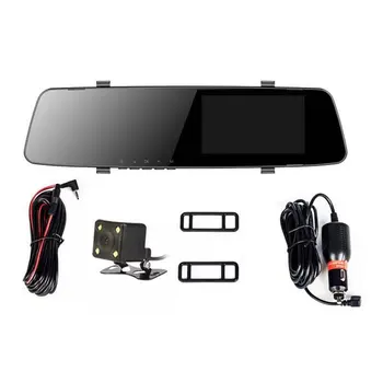 

Driving Recorder For K588 High-Definition Dual-Lens Rear View Mirror With Reversing Image Car Dvr 1 Set