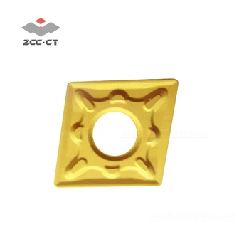 

10pcs ZCC turning insert CNMG090304 -DM CNMG 090304 DM zccct carbide cutting tools for medium cut of steel CNMG090304-DM New