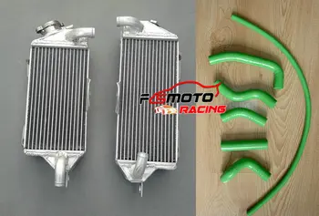 

Aluminum Radiator and hose for KAWASAKI KX500 KX 500 1988-2004 1989 1990 1991