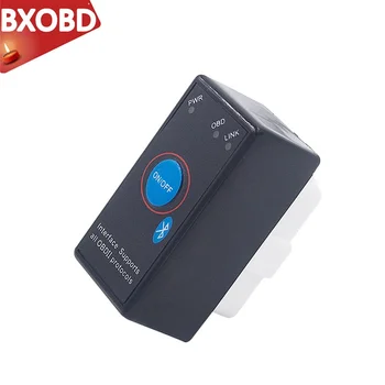 

2020 Mini ELM327 Switch V1.5 Bluetooth OBD2 Scanner ELM 327 1.5 Power Switch Auto Code Reader Super Mini ELM327 V1.5 Interface