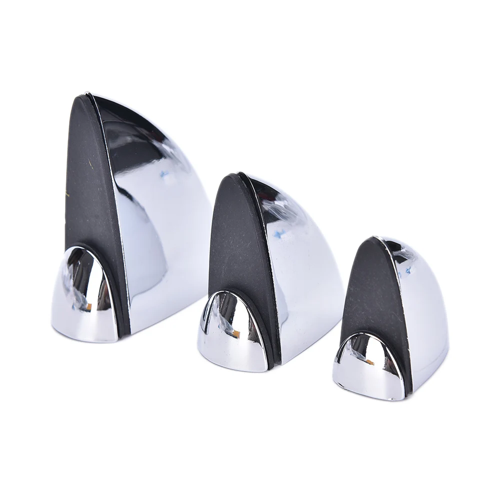 3 Sizes Stainless Steel Holder Glass Clamp Shelf Clip Adjustable Zinc Alloy Bracket Support Shelf Holder For Glass Wood Shelves