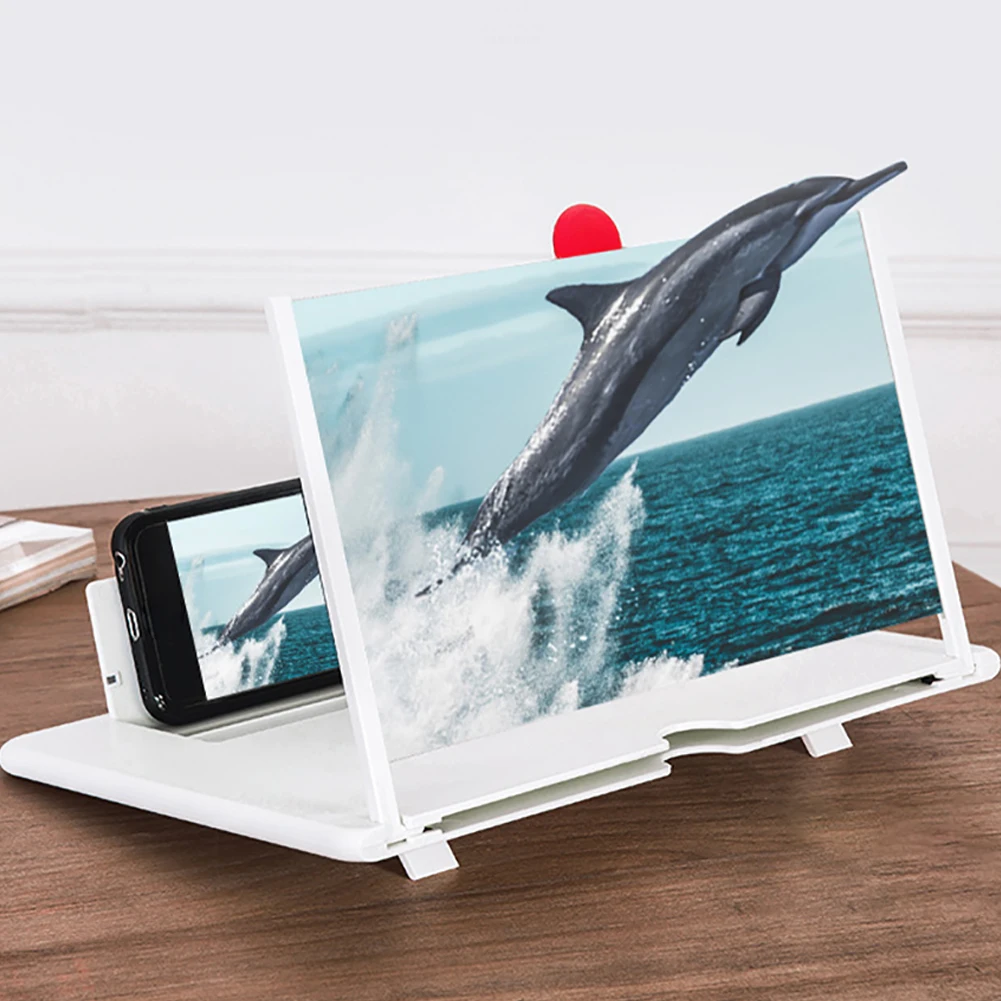  12inch Mobile Phone Bracket Screen Amplifier Foldable Eye Protection Portable Enlarged Desktop Hold