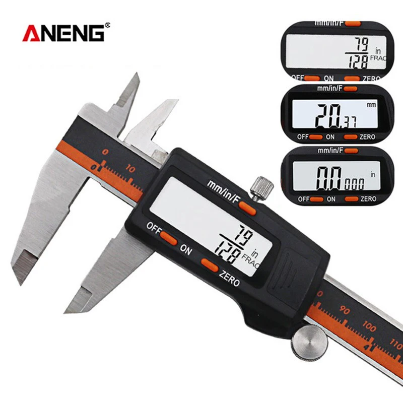 Najtaniej Suwmiarka elektroniczna noniusz Micromete cyfrowe suwmiarki miernik ze stopą kaliber 0 150mm pomiar 6 cali linijka LCD
