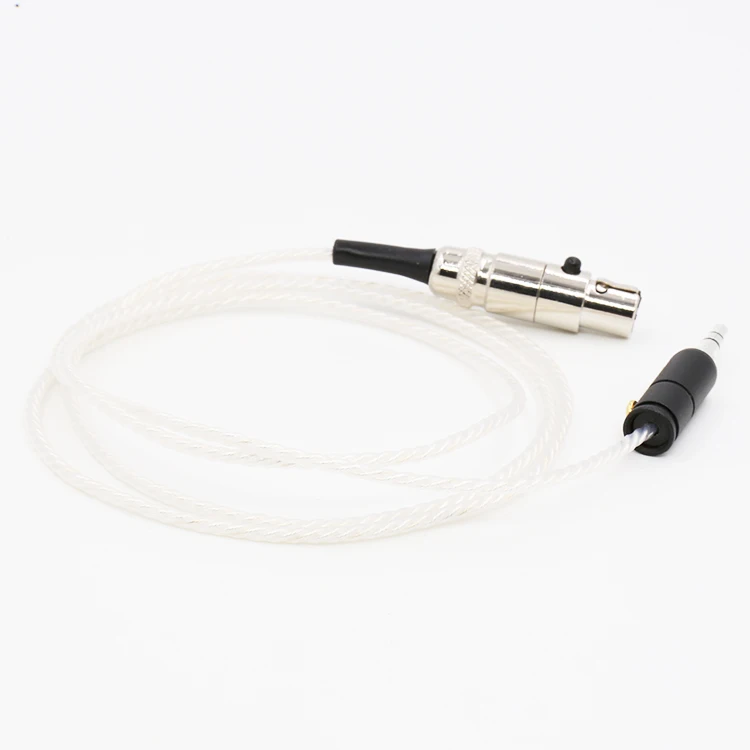 AK04 High quality Handmade 3 5mm 5N OFC Silver plated Headphone Upgrade Cable for K271 K272 K240 K242 K702 Q701