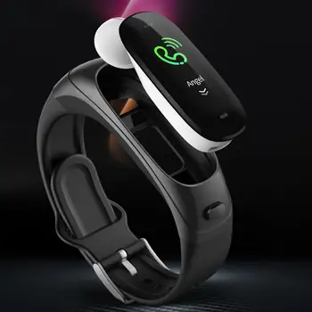 

V08Pro Heart Rate Sleep Monitoring Bluetooth Earphone Smart Sports Bracelet
