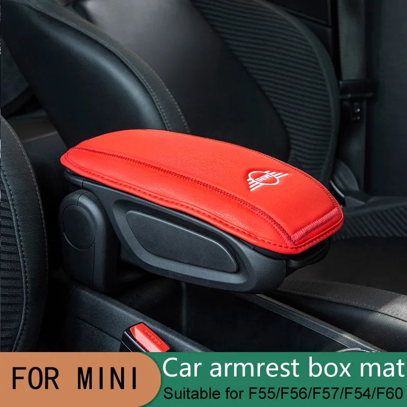 Подлокотник для автомобиля из микрофибры кожаный коврик рук Mini Cooper One S JCW F54 F55 F57 F60
