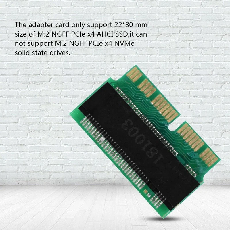 SSD адаптер для M.2 NGFF PCIE X4 X2 для 2013 Macbook Pro MacBook Air A1465 A1466
