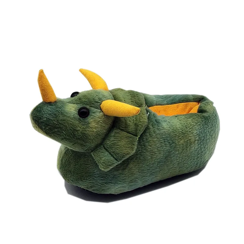 

The Rhino Indoor Slippers Special Custom Warm Winter Lovers Home Slippers Thick Soft Bottom Shoes Wood Floor Free shipping Snow
