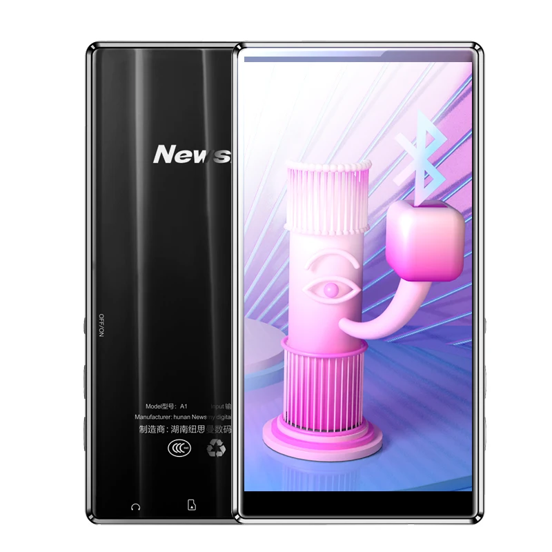 Newsmy A1 Mp3 Mp4 Mp5 Full Touch Screen 5 0 Inch 16gb Memory Ape Flac Wav E Book Reader Loseless Video Music Player Mp4 Players Aliexpress