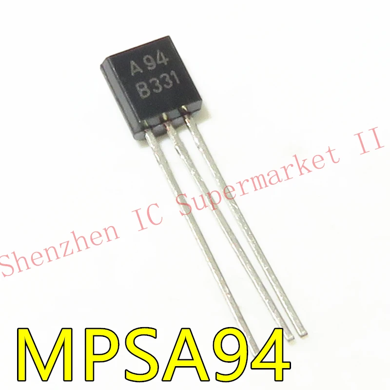 1 шт./лот KSP94 MPSA94 A94 TO-92 0.3A 400 В EPITAXIAL PLANAR PNP транзистор (Высокое напряжение) |