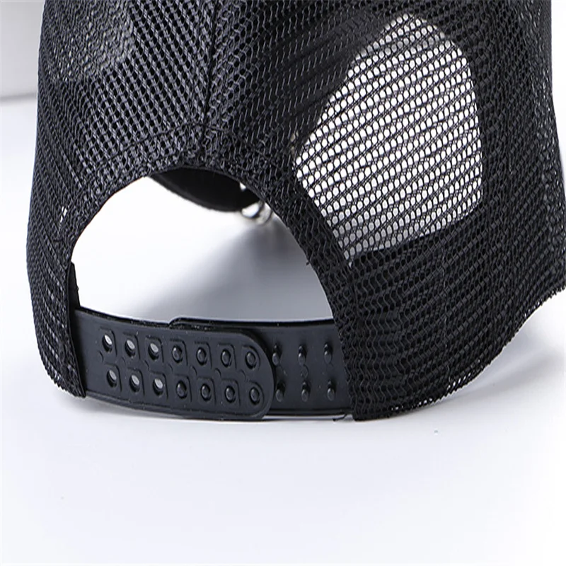 New High-Quality Fashion Butterfly Print Baby Cotton Baseball Cap With Brick Mosaic Ladies Beautiful Girl Hip-hop Mesh Hats