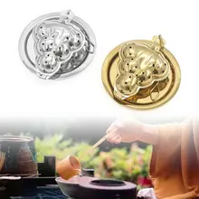 4 шт. винограда Форма инфузионное чайное ситечко с отрывными листами блокировки специи фильтр гаджет