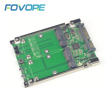 

SATA 6G/ USB3.0 to 2x mSATA Adapter Raid Card w/ USB 3.0 Micro B Interface Cable