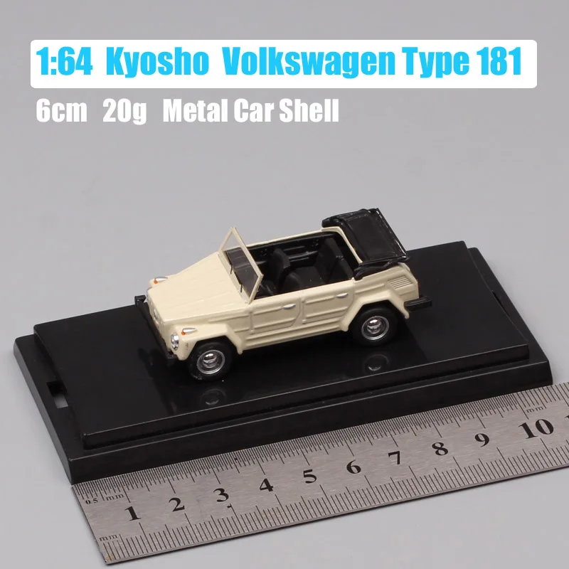 1/64 шкала kyosho vw Тип 181 kurierwgen трансформер военный металлический Diecasts и игрушечный автомобиль Реплика модель для вентилятор-коллектор