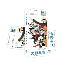 36 шт./компл. для костюмированной вечеринки по японскому аниме «Наруто» Бумага Закладка для книги канцелярские принадлежности закладки книжные держатели карты сообщения подарочные канцелярские товары