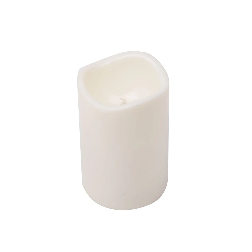 7.5x7.5 Votive Candles Lamp Battery Electronic Smokeless Best Gift LED Tealight Candles Light 18 Key Remote Control 3 Size Flameless - Цвет: 7.5x7.5