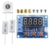 Módulo probador de capacidad de batería ZB2L3 LED, Analizador de pruebas de descarga de batería de carga externa, Micro USB, Digital, iones de litio 18650